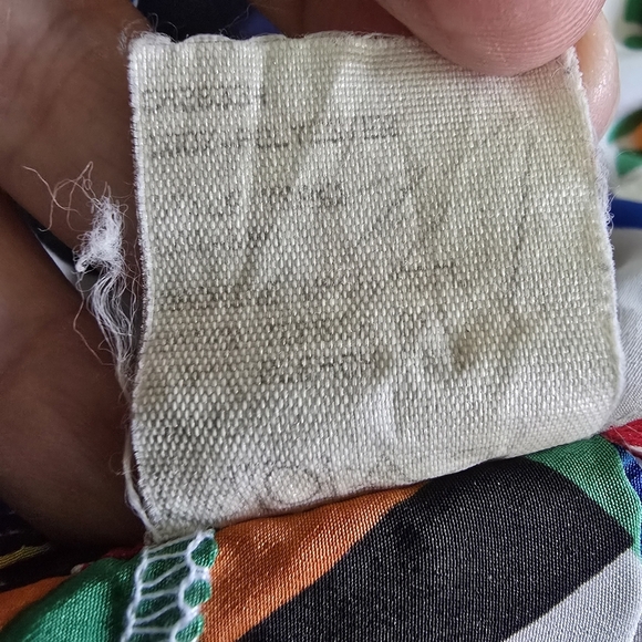 Tail Vintage Nautical Print Pleated Polyester Pleated Mini Skirt Bright Size 6 - Picture 6 of 6